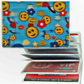 3D Lenticular ID / Credit Card Holder (Smiley Face In Space)